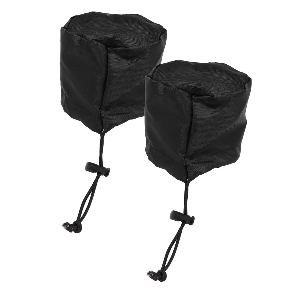 2PCS Duct Filter Vent Cover Waterproof Drawstring Design Plant Grow Tent Vent Mesh Cover