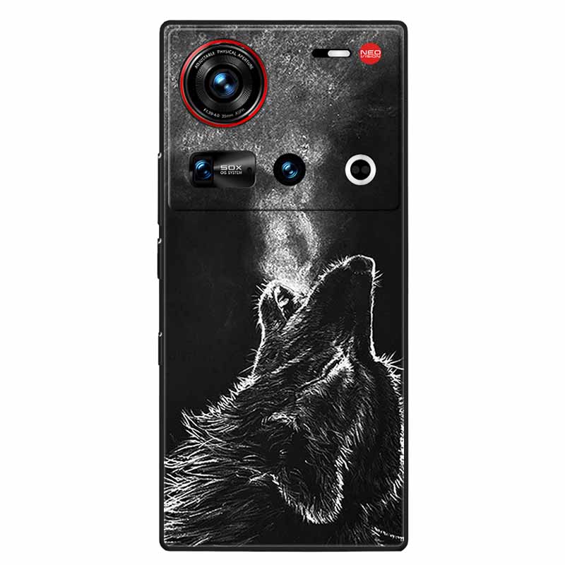 For ZTE Nubia Z70 Ultra 5G Case 6.85'' Black Silicone TPU Soft Phone Cover for Nubia Z70 Ultra Protective Back Shells Z 70 Ultra