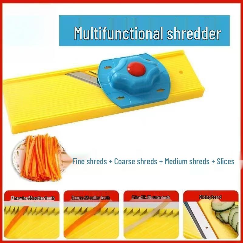 ZISIZ Stainless Steel Vegetable Slicer & Shredder