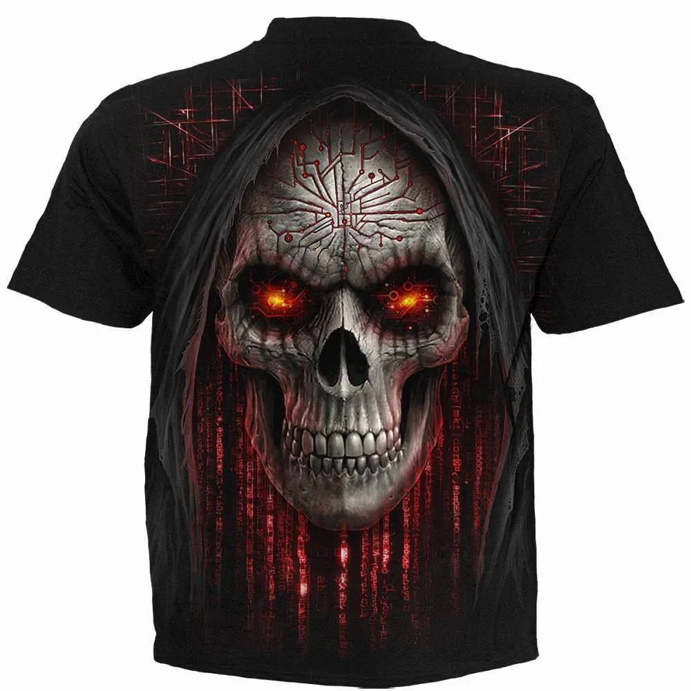 Spiral Direct Childrens/Kids Cyber Death T-Shirt