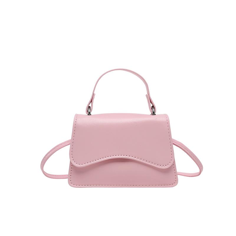 

Solid color candy color fashionable retro small square bag women s niche design versatile personality casual senior messenger bag