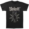Slipknot Goat Star Logo (Back Print T-shirt Small Black Unisex T-Shirt
