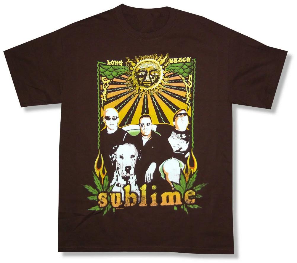

Vtg Sublime Band Music Tour Concert Cotton Black All Size Unisex Shirt MM1481 5XL різнокольоровий