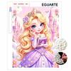 Pearl Art Painting Princess Castle Home Wall Decor Art Crafts Handmade DIY Adult/Beginner Gift Creative Home Decor Frameless Wall Poster Art
