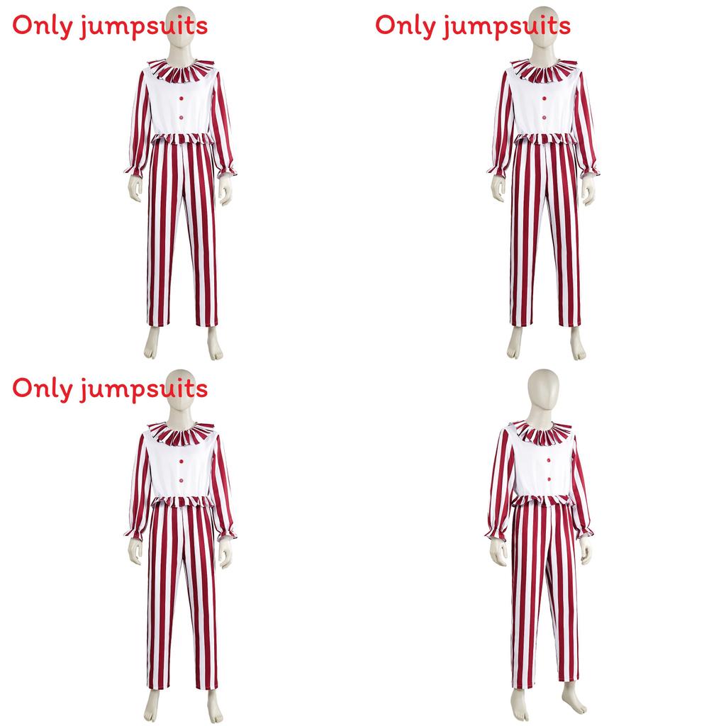 Clown In A Cornfield Cosplay Costume For Halloween Stage Performances With Spandex And Polyester For Halloween