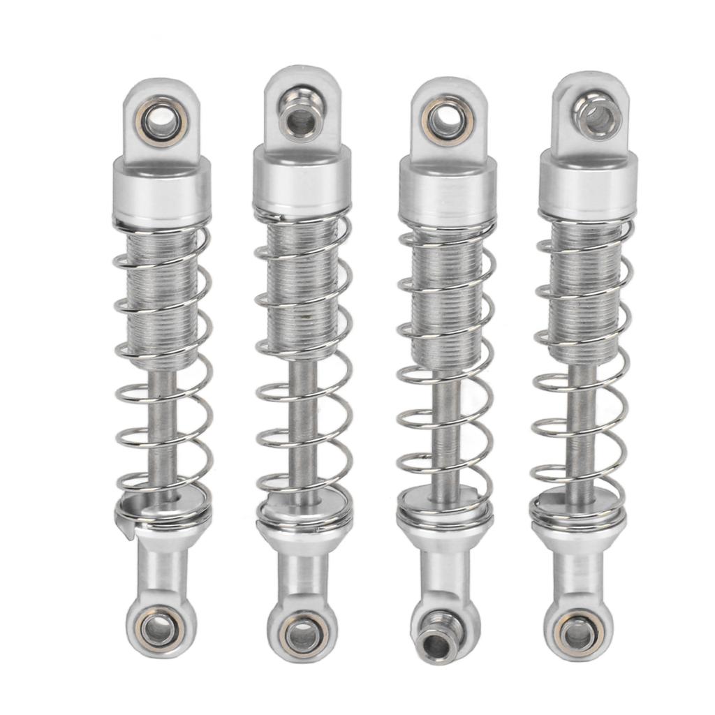 2 Pair RC Metal Universal Shock Absorber Damper Set with Shock Mount for WPL C14 RC Car Upgrade