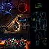 1M/2M/3M/5M Cars Interior Lighting LED Strip Decoration Garland Wire Rope Tube Line Flexible Neon Lights Bar USB Drive Dome Lights 6