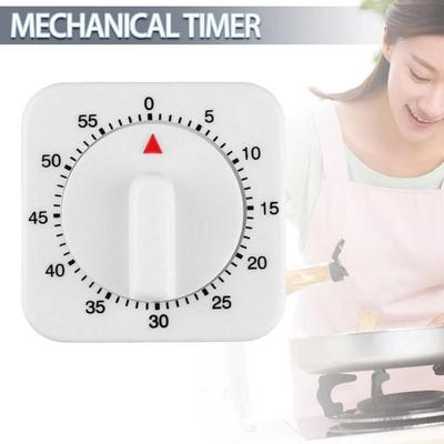 Quadratischer mechanischer Timer 3 Sekunden Ring zum Kochen