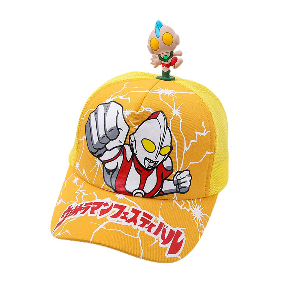 Boys Baseball Cap Cute Cartoon Anime Sunscreen Adjustable Sun Hat For 2-6 Years Old Kids