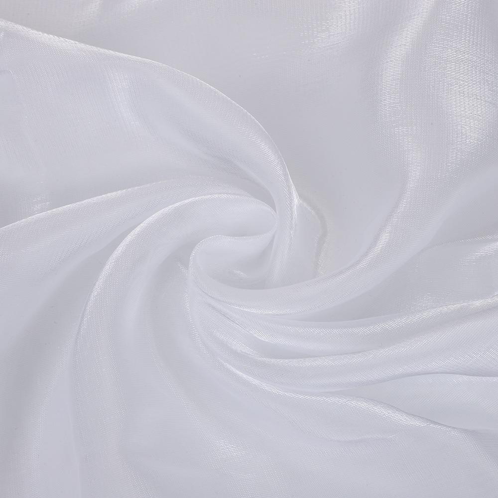 Durable Water Light Finish Organza Fabric Shimmer Mercerized Lurex Sheer Fabric Lightweight Tulle Fabric Wedding Party