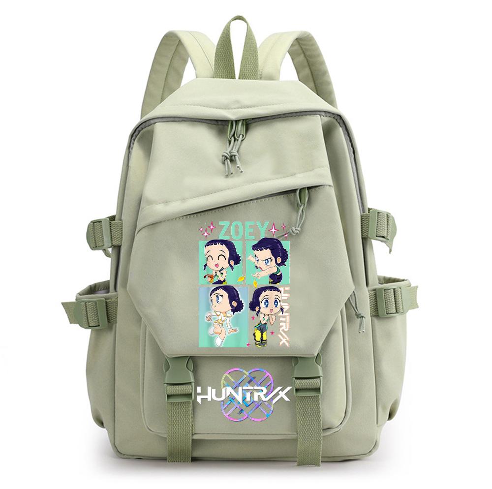 Anime K-Pop Printed Waterproof Backpack for Teen Boy Gril Schoolbag Children Student Women Large Capacity Travel Bag Kid Gift Mochila