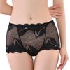 Breathable Lady Panties Sexy Lace Hollow-out Design Women Briefs for Sleeping