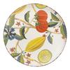 Pastoral Fruit Pattern Ceramic Plate Household High-Value Tableware Plate Salad Plate Round Plate Vegetable Plate