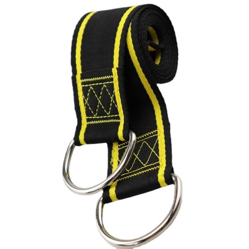 Nylon Material Tree Swing Hanging Kit Safer Lock Carabiners Carabiner Hooks Swing Straps 1.5m Length Swivel Hanging Straps