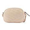 Tory Burch TB Kira Lambskin Quilted Leather Chain Shoulder Bag Women Shoulder Bag Cream-White 90450-122