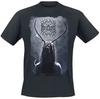 Heilung LIFA Geweih Schamane Tee, Nordisches Folk Metal T-Shirt mit Bandlogo & Ritualfiguren-Kunst, Heilung Fanartikel