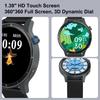 Clock Luxury Smart Watches Sports Fitness Lady Voice Assistant Blue Tooth Call 3D Dynamic Watch Face IP68 Waterproof Smartwatch
