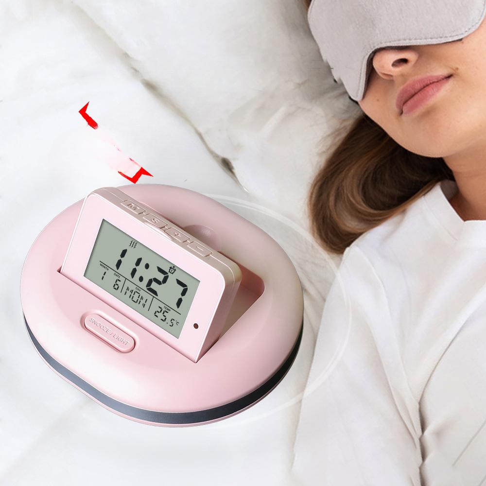 Vibrate Student Small Alarm Clock Countdown Perpetual Calendar Thermometer Creative Clock Multifunctional Luminous Electronic Clock