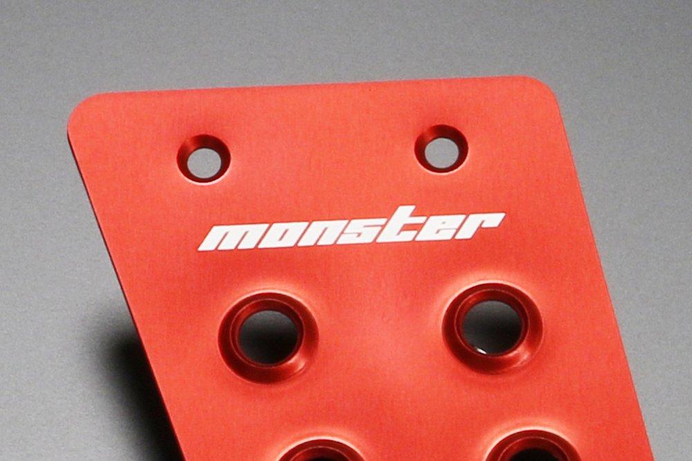 MONSTER SPORT Red Footrest Cover Suzuki Swift Sport ZC33S ZC32S RHD Genuine JDM 841522-4800M