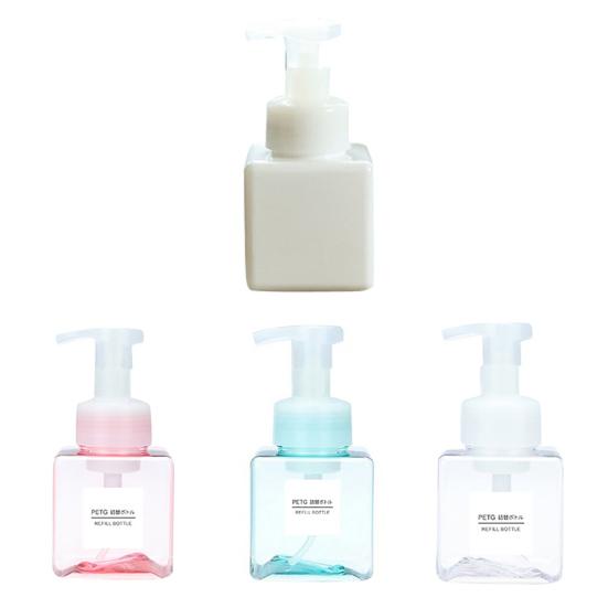 250ml Shampoo Hand Washing Liquid Pump Bathroom Kitchen Foam Bottle Container
