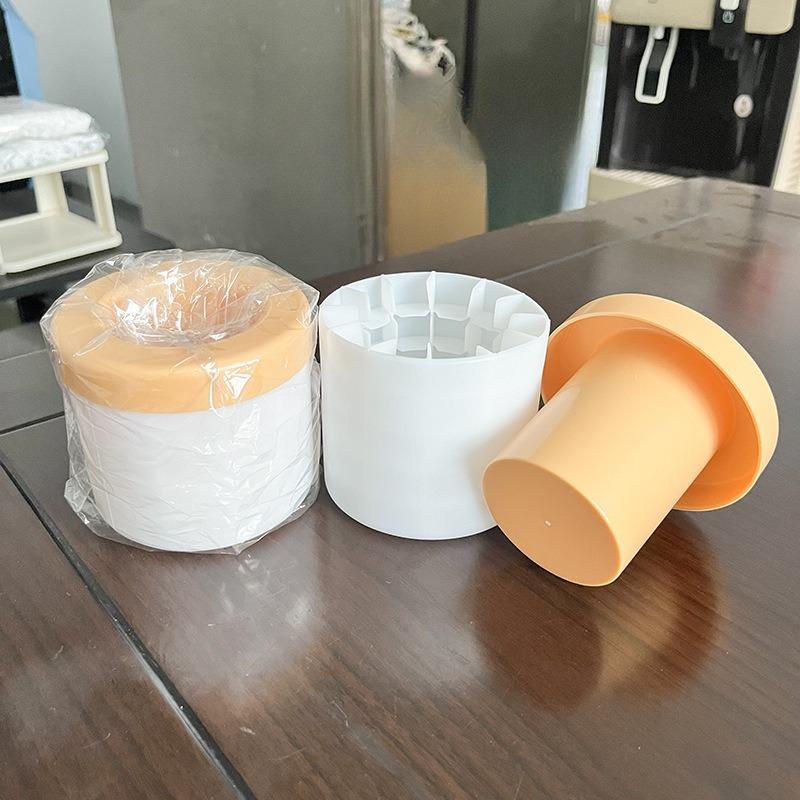 Stlačovací kelímek Forma na ledové kostky Silikonový válec Kelímek na výrobu ledu Forma na ledové kostky Nádoba na led Forma na ledové kostky Lednička