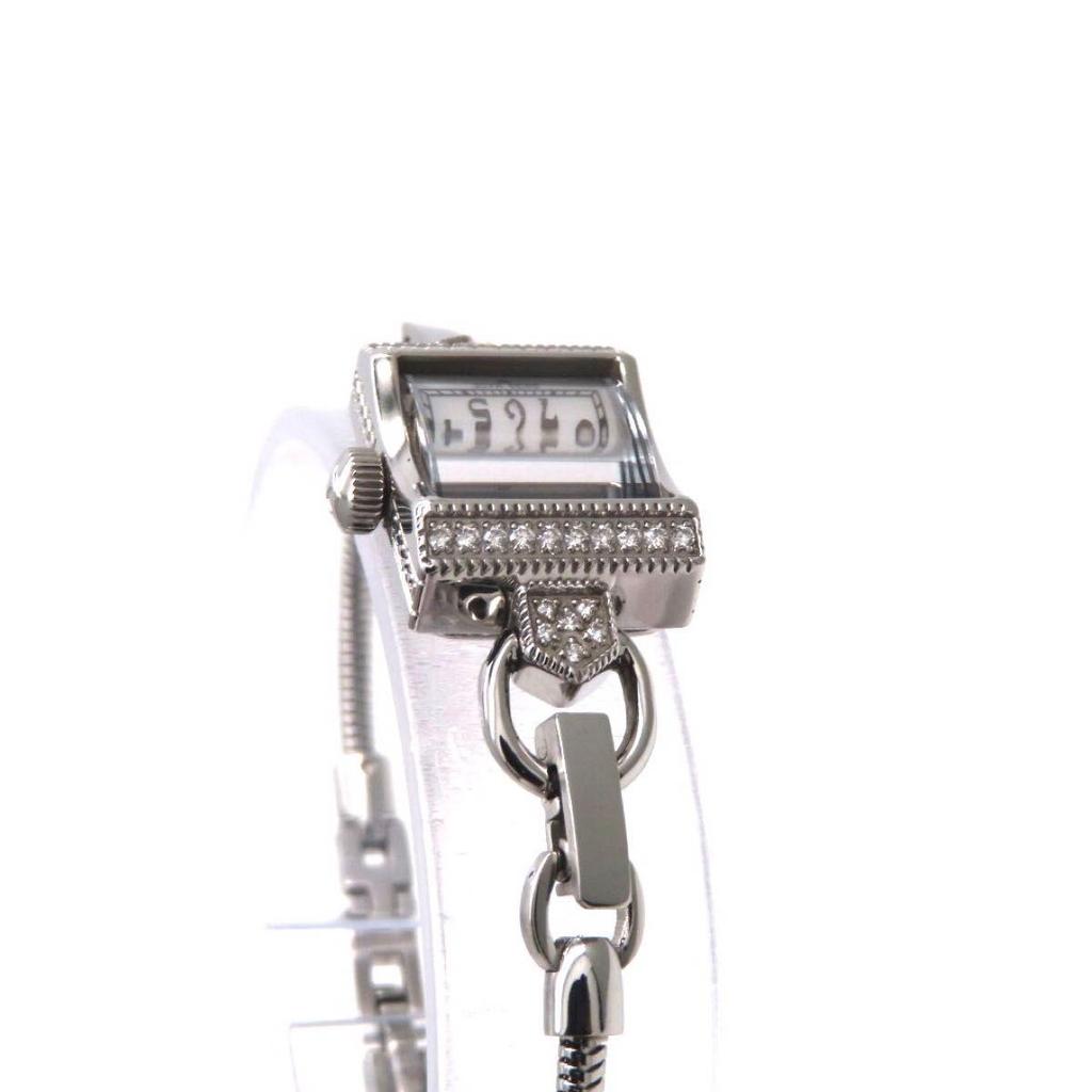 Used Extremely Good Condition H312910 Lady Hamilton Watch White Shell Ladies