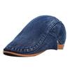 Retro Washed Beret Hat for Women Winter Outdoor Sun Protection Peaked Cap Men's Painter Hat Fashionable and Progressive Hats