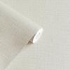Linen Texture Self-Adhesive Waterproof Wallpaper for Bedroom & Living Room - Thickened, Solid Color, Moisture-Proof, Simple Design.