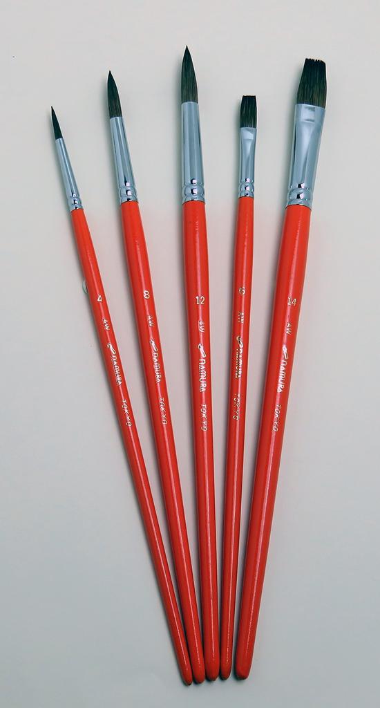 Namurataiseidou Watercolor Brush AW 5-Piece Set