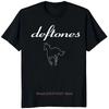Deftones Graphic Print Tshirts For Unisex Summer Casual Fashion High Street Minimalist Tops Crew Neck Short Sleeve Cotton Tees
