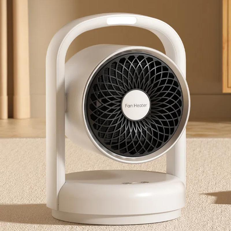 PTC Electric Fan Heater Small Electric Heater Warm Air Blower with Small Night Light
