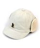 Yunibeosyeolkemiseuteuli Poly Ivory Half Earflap Cap