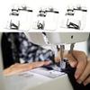 3Pcs Sewing Machine Presser Foot 8/8Inch, 6/8Inch, 4/8Inch Hemmer Foot Set for Household Sewing Machine