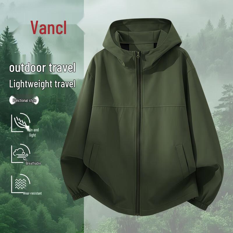 VANCL Men s Outdoor Hooded Jacket M