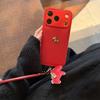 New Year's red pony pendant applies to Apple 17promax mobile phone case iPhone16 all-inclusive 15/14 cute 13