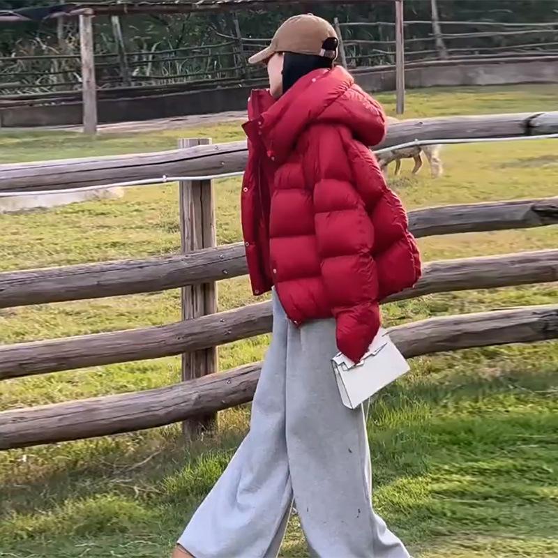 Women's 2025 New Style Short Winter Cotton-Padded Jacket: Stylish, Thickened, Petite Down Coat.