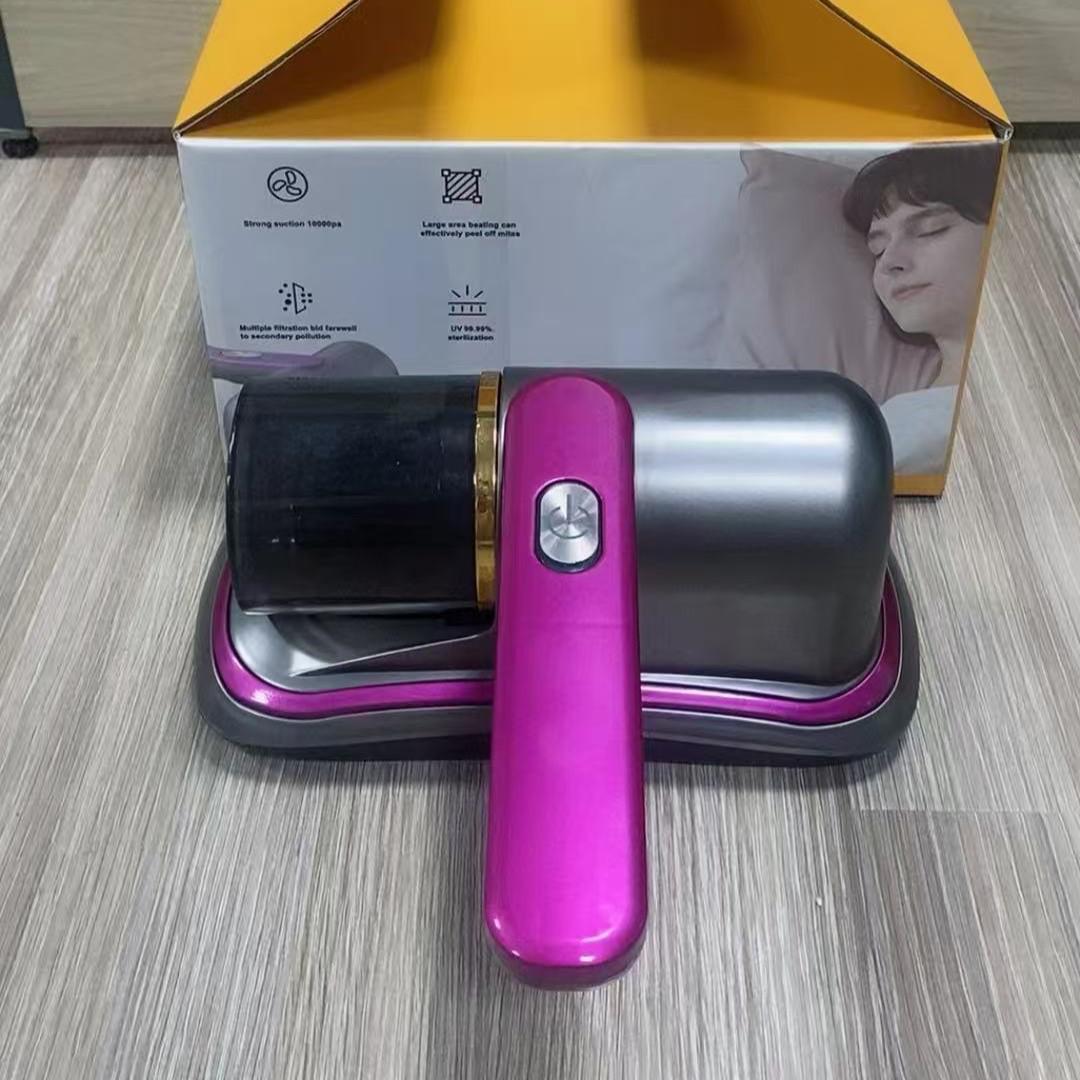 

Портативный беспроводной УФ-пылесос: Пылесос с высокой мощностью всасывания, совместимый с автомобилем, для удаления клещей и стерилизации