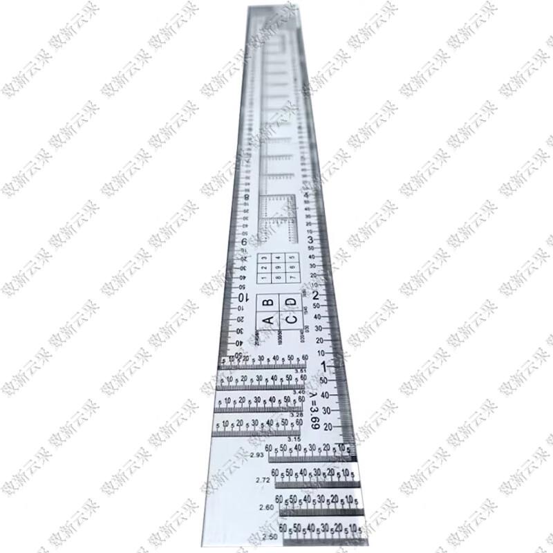 Professional Map Coordinate Measurement Ruler