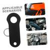 ABOOFAN 2pcs Motorcycle Bell Accessories Hanger Biker Guardian Lucky Riding Bell Bike Helmet Lock
