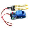 5V/12V Soil hygrometer detection sensor intelligent trolley relay controller lower than humidity start module For arduino diy