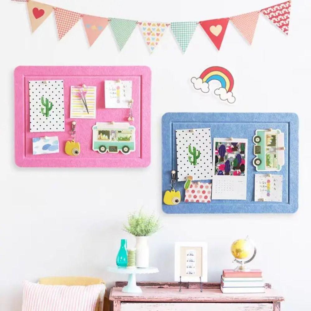 DIY Background Wall Sticker Felt Felt Wall Stickers Self-adhesive Wallpaper Wall