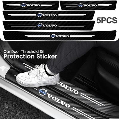 Adesivi Protettivi Antigraffio Impermeabili per Soglia Porta Auto per Rdesign XC60 XC40 V60 V40 EX30 XC90 C30 V50 S90