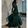 Summer New Product Women's Clothes Fashion Wind Perspective Yarn Bowknot Decoration Shirt + High Waist Casual Long Skirt