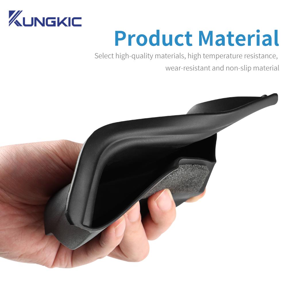 For Mazda CX-60 CX-70 CX-80 CX-90 Door Side Storage Box Car Door Handle Tray Hidden Organizer Container Silica gel Accessories