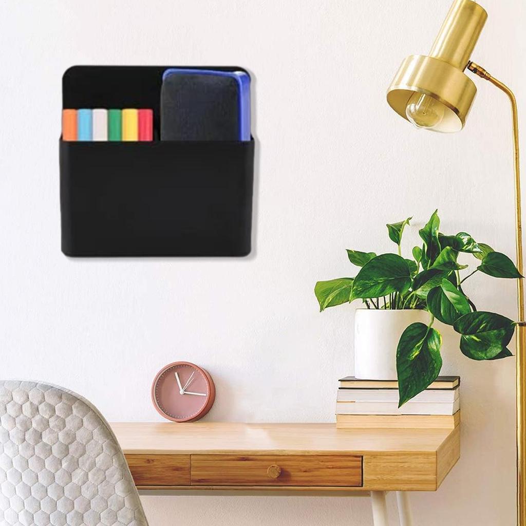 Magnetic Marker Holder for Fridge Magnetic Pen Cup Pencil Holder Storage Organizer Dry Erase Marker Kolder Fridge Pen Holder for