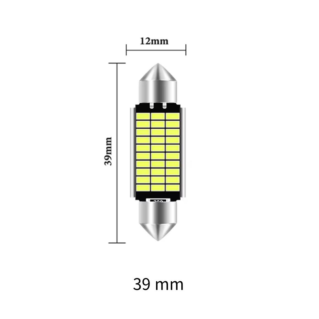 10x Led Festoon 41mm 39mm 36mm 31mm C5w Interior light Reading light Dome lights Canbus License plate light Camping light 12V