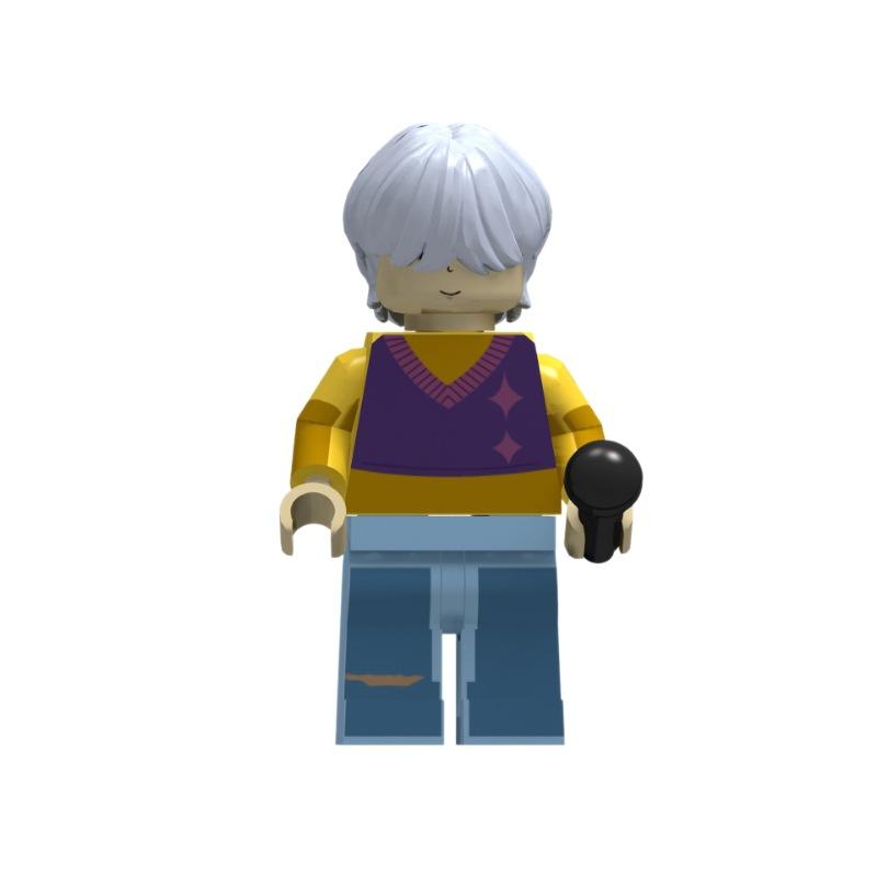 KPop Demon Hunters Building Block Assembly Model Toy Figurines