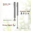 1.5-20LB Telescoping Magnetic Pickup Tool - Multi-Strength Stainless Steel Grabber with Ergonomic Non-Slip Grip, Manual Handheld