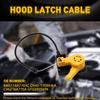 Hood Lock Grip Lever Cable Part Number CV6Z16A770A for 2012-2018 Hood Latches Lock Release Control Cable