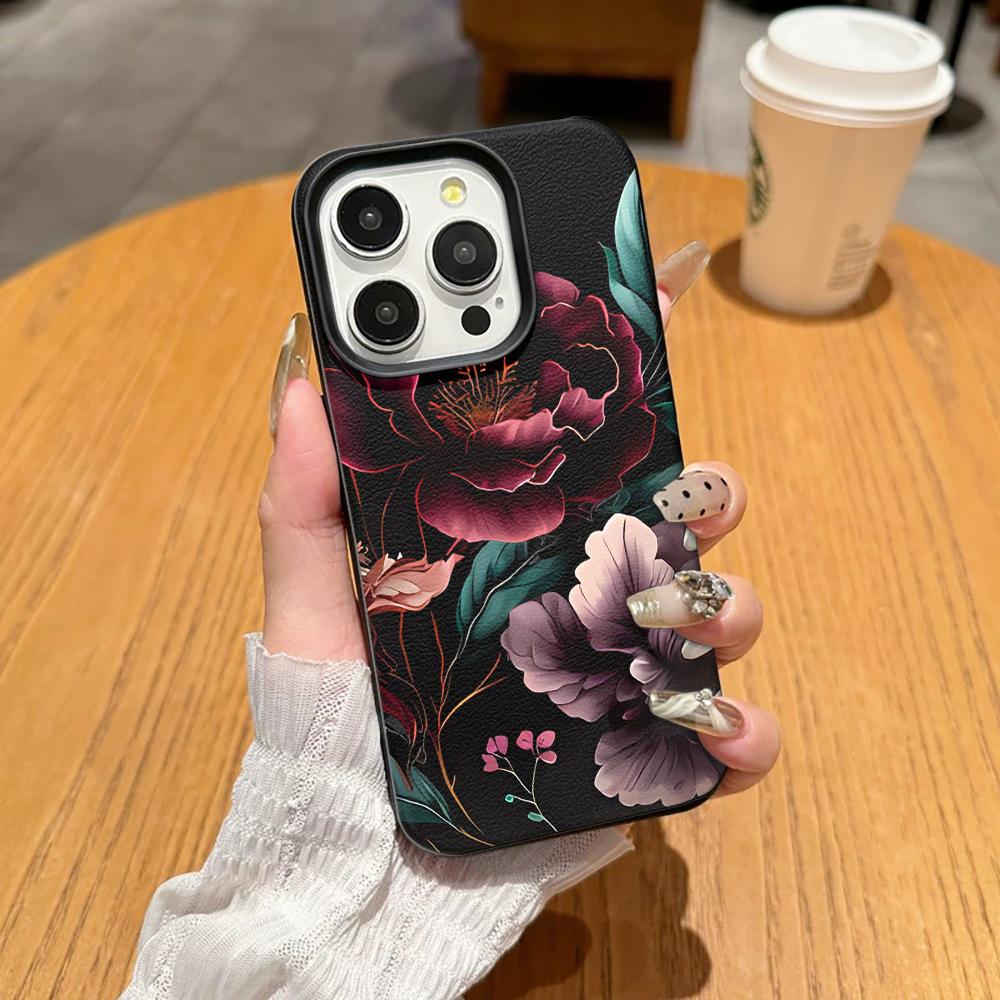 Wax Pattern  Phone Case For Iphone 17 17E 16E 11 Pro Max 13 15 Plus 16 14 12 Modern Minimal Shockproof Shell Coque